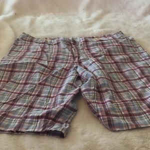 Checkered shorts